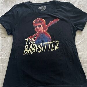 Netflix Black Stranger Things 'The Babysitter' Kids T-Shirt
